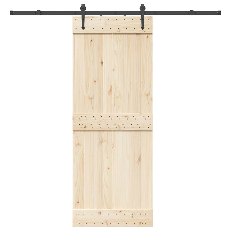 Load image into Gallery viewer, Vidaxl doos met onderdelen voor schuifdeur 213,5 cm staal zwart