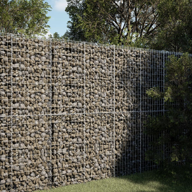 Load image into Gallery viewer, VidaXL Schanskorf 150x100x200 cm gegalvaniseerd ijzer zilverkleurig