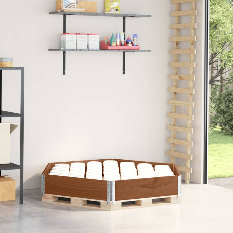 Load image into Gallery viewer, Vidaxl verhoogde plantenbak zeshoekig 160x160 cm grenenhout bruin