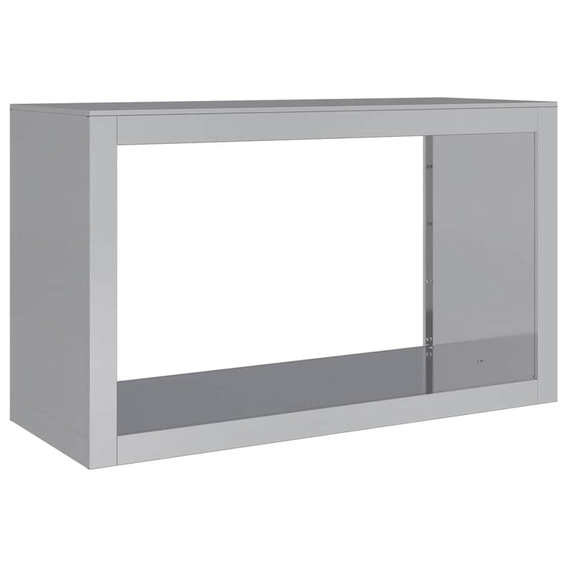 Load image into Gallery viewer, Vidaxl haardhoutrek 100x40x60 cm gegalvaniseerd staal