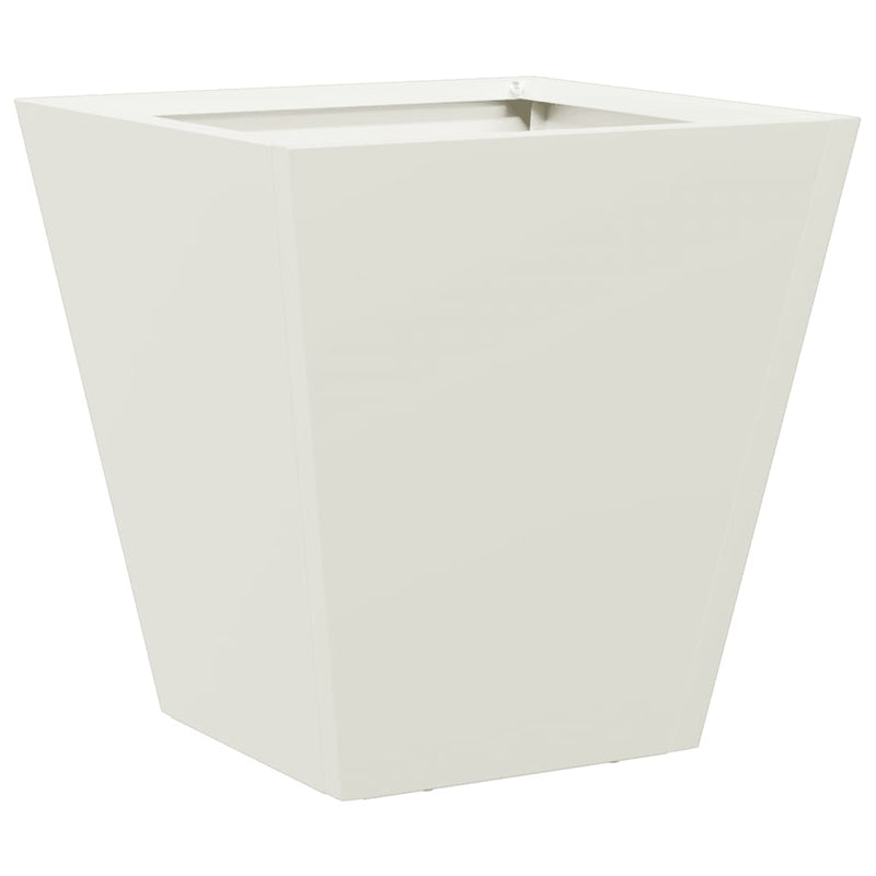 Load image into Gallery viewer, Vidaxl plantenbak 30x30x30 cm staal wit