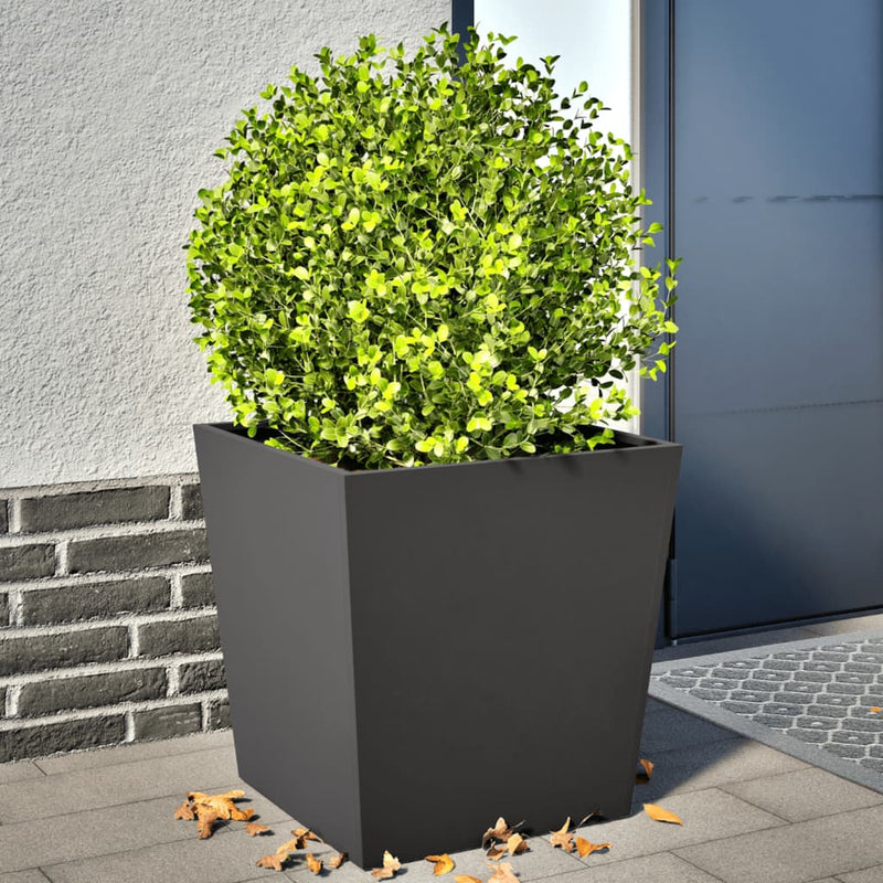Load image into Gallery viewer, Vidaxl plantenbakken 2 st 50x50x50 cm staal zwart