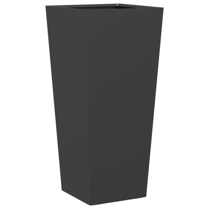 Load image into Gallery viewer, Vidaxl plantenbak 35x35x75 cm staal zwart