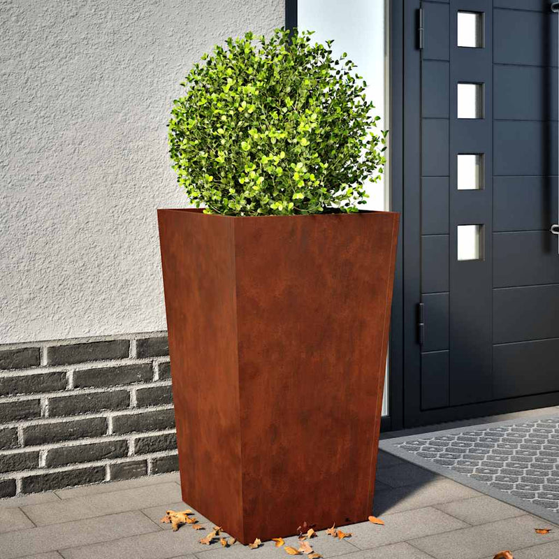 Load image into Gallery viewer, Vidaxl plantenbakken 2 st 45x45x75 cm weervast staal