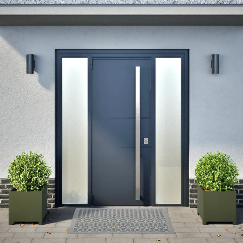 Load image into Gallery viewer, Vidaxl plantenbakken 2 st 40x40x40 cm staal olijfgroen