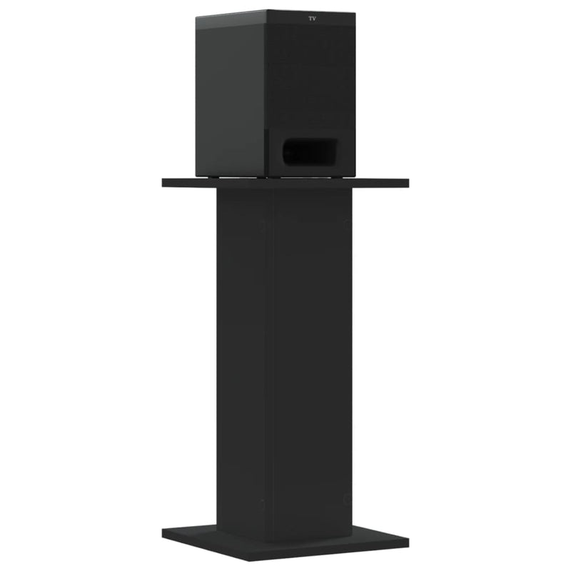 Load image into Gallery viewer, VidaXL Speakerstandaards 2 st 30x30x60 cm bewerkt hout zwart