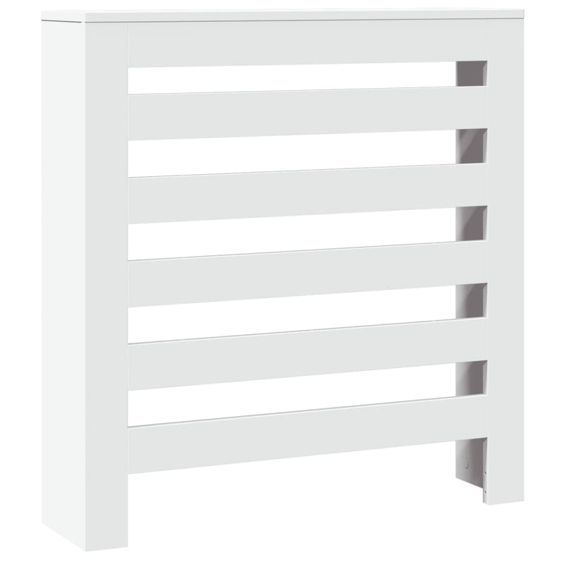 Load image into Gallery viewer, Vidaxl radiatorombouw 78x20x82 cm bewerkt hout wit