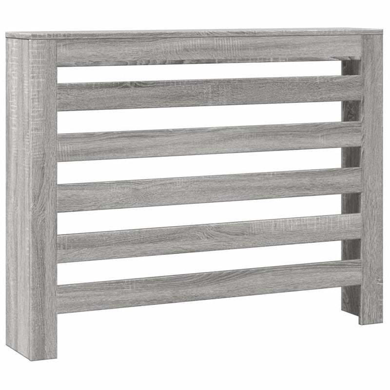 Load image into Gallery viewer, Vidaxl radiatorombouw 104x20x82 cm bewerkt hout grijs sonoma eiken