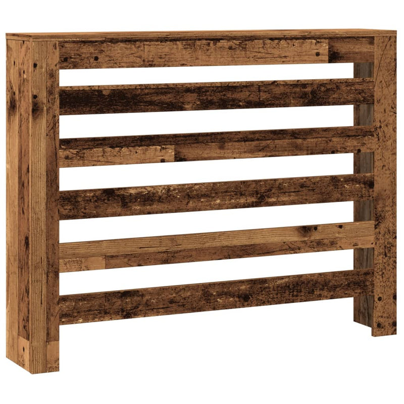 Load image into Gallery viewer, Vidaxl radiatorombouw 104x20x82 cm bewerkt hout oud hout
