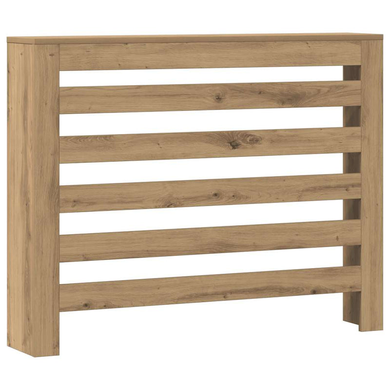 Load image into Gallery viewer, Vidaxl radiatorombouw 104x20x82 cm bewerkt hout artisanaal eikenkleur