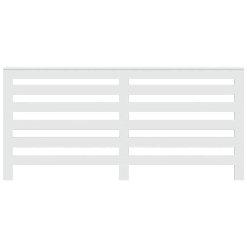 Load image into Gallery viewer, Vidaxl radiatorombouw 175x20x82 cm bewerkt hout wit