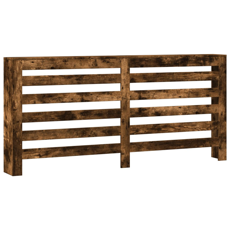 Load image into Gallery viewer, Vidaxl radiatorombouw 175x20x82 cm bewerkt hout gerookt eikenkleurig