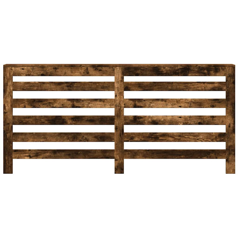 Load image into Gallery viewer, Vidaxl radiatorombouw 175x20x82 cm bewerkt hout gerookt eikenkleurig