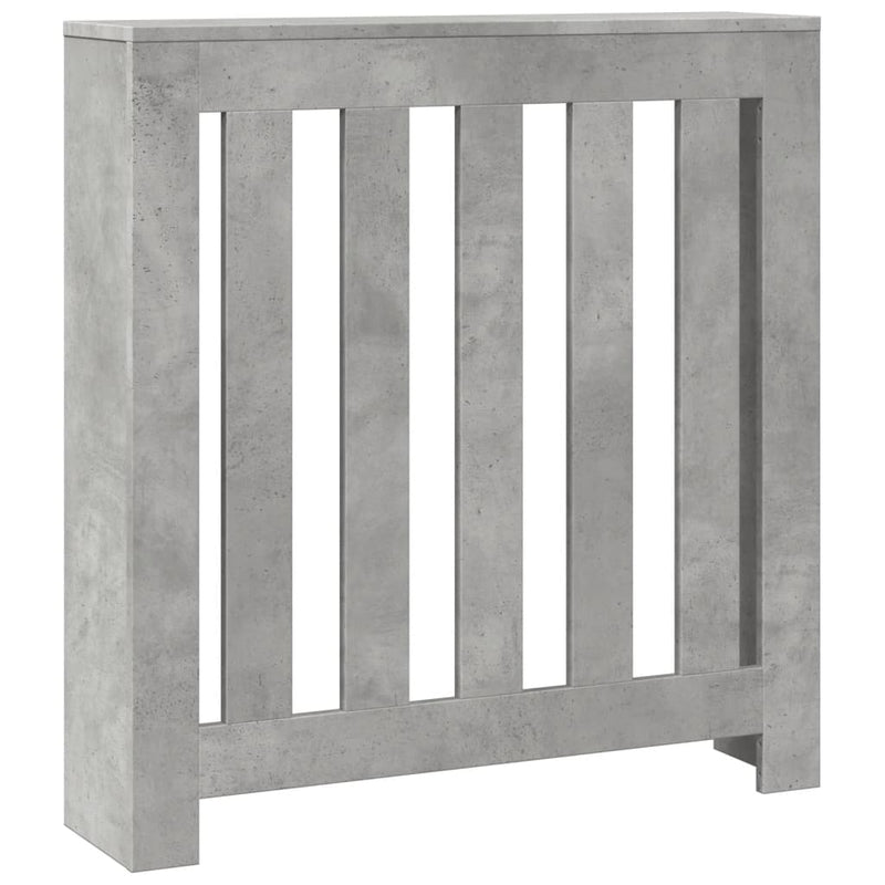 Load image into Gallery viewer, Vidaxl radiatorombouw 78x20x82 cm bewerkt hout betongrijs