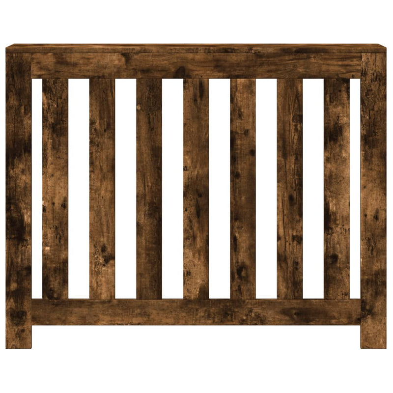 Load image into Gallery viewer, Vidaxl radiatorombouw 104x20x82 cm bewerkt hout gerookt eikenkleurig
