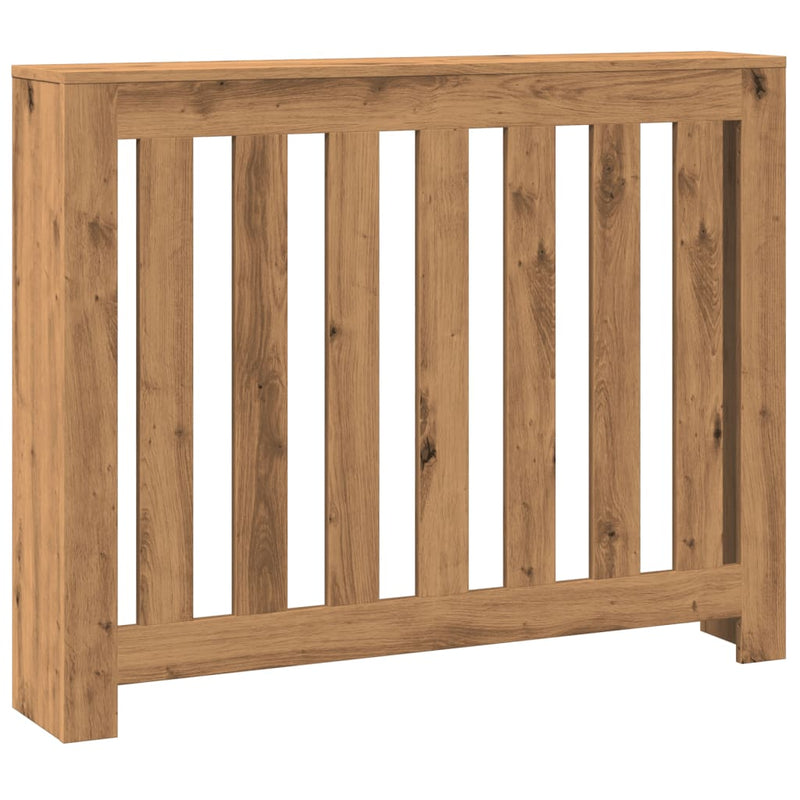 Load image into Gallery viewer, Vidaxl radiatorombouw 104x20x82 cm bewerkt hout artisanaal eikenkleur