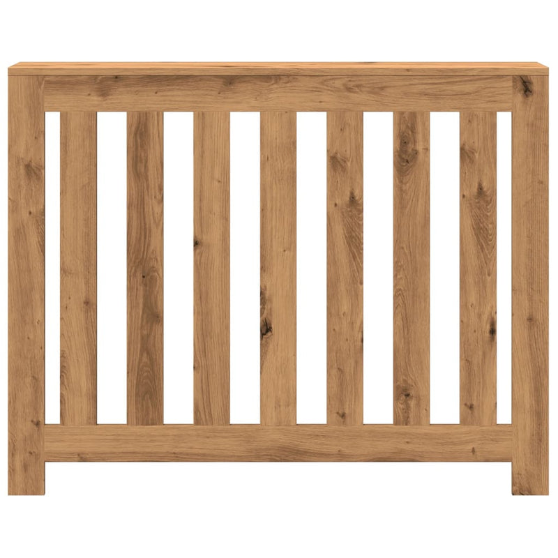 Load image into Gallery viewer, Vidaxl radiatorombouw 104x20x82 cm bewerkt hout artisanaal eikenkleur