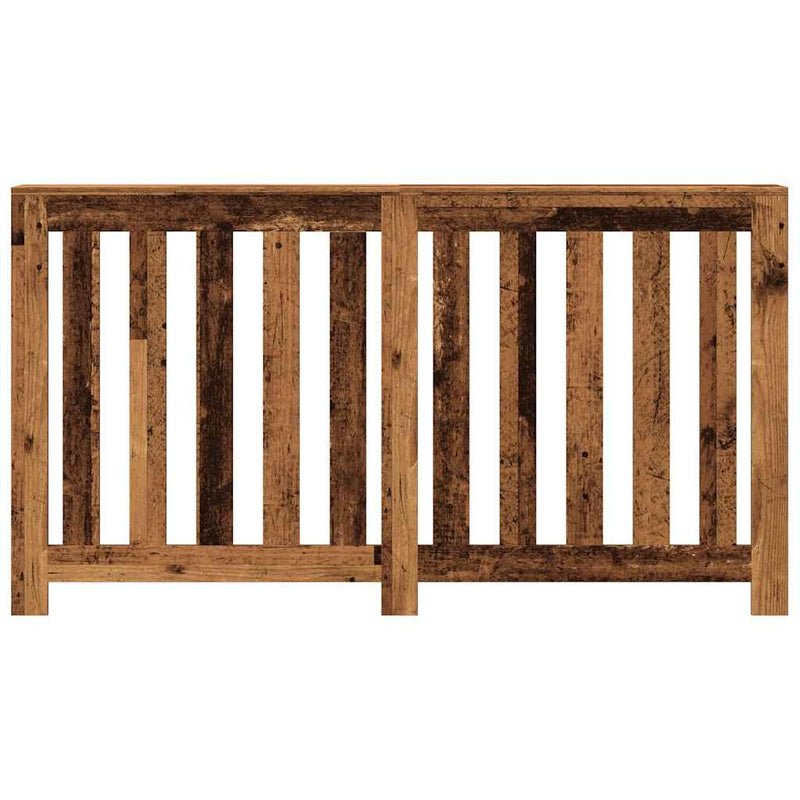 Load image into Gallery viewer, Vidaxl radiatorombouw 149x20x82 cm bewerkt hout oud hout