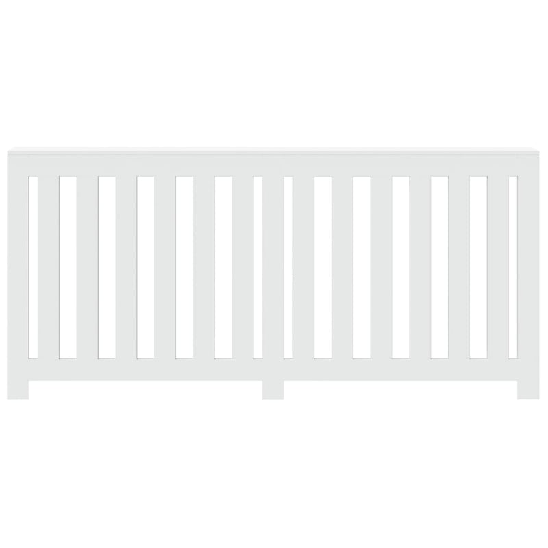 Load image into Gallery viewer, Vidaxl radiatorombouw 175x20x82 cm bewerkt hout wit