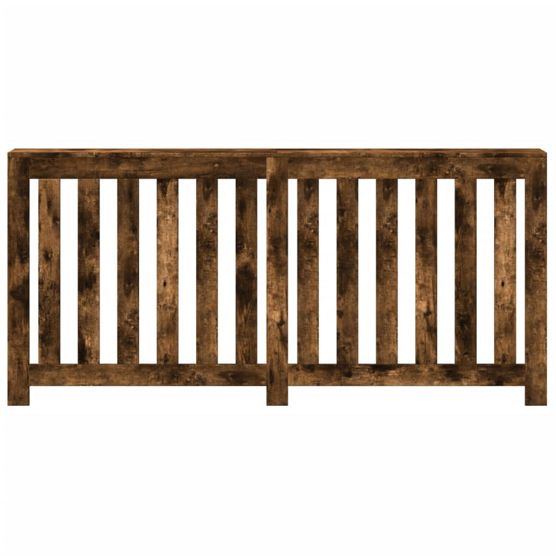 Load image into Gallery viewer, Vidaxl radiatorombouw 175x20x82 cm bewerkt hout gerookt eikenkleurig