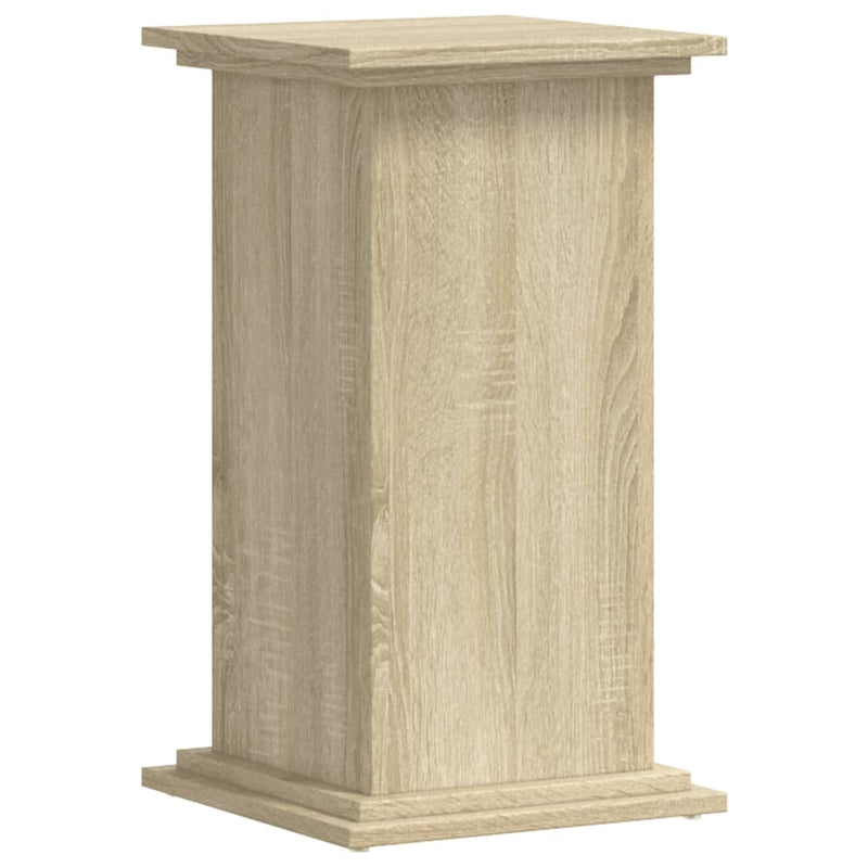 Load image into Gallery viewer, Vidaxl plantenstandaard 33x33x60 cm bewerkt hout sonoma eikenkleurig