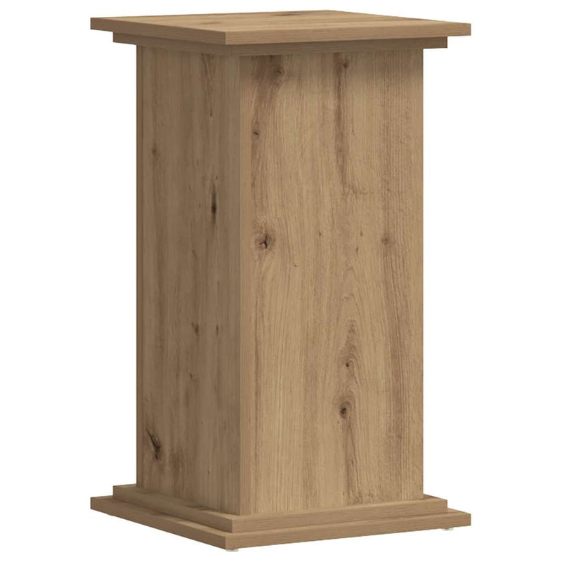 Load image into Gallery viewer, Vidaxl plantenstandaard 33x33x60 cm bewerkt hout artisanaal eiken