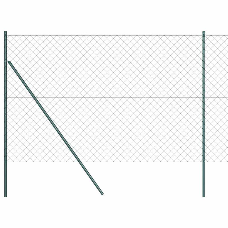 Load image into Gallery viewer, Vidaxl afrasteringspaal groen 10 x 1,6 m (60 x 60 mm gaas)
