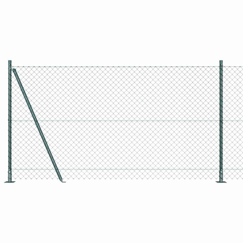 Load image into Gallery viewer, Vidaxl afrasteringspaal groen 10 x 1,2 m (40 x 40 mm gaas)