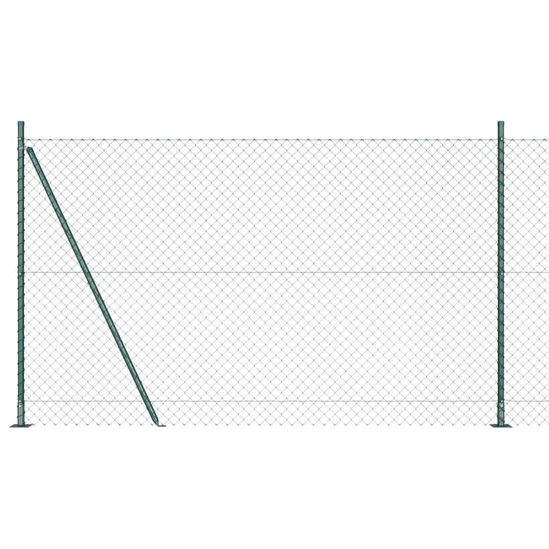 Load image into Gallery viewer, Vidaxl afrasteringspaal groen 10 x 1,4 m (60 x 60 mm gaas)