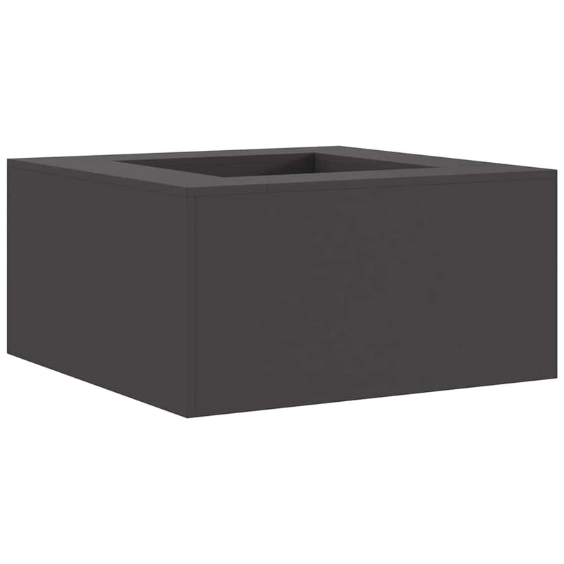 Load image into Gallery viewer, Vidaxl vuurkorf zwart 80 x 80 x 40 cm staal