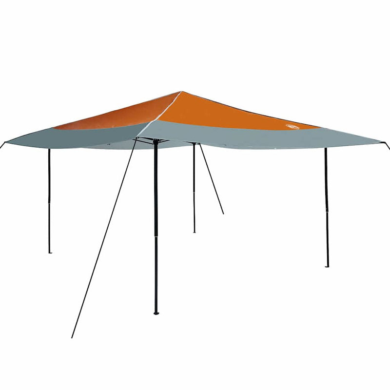 Load image into Gallery viewer, Vidaxl luifeltent oranje 395 x 395 x 251 cm stof