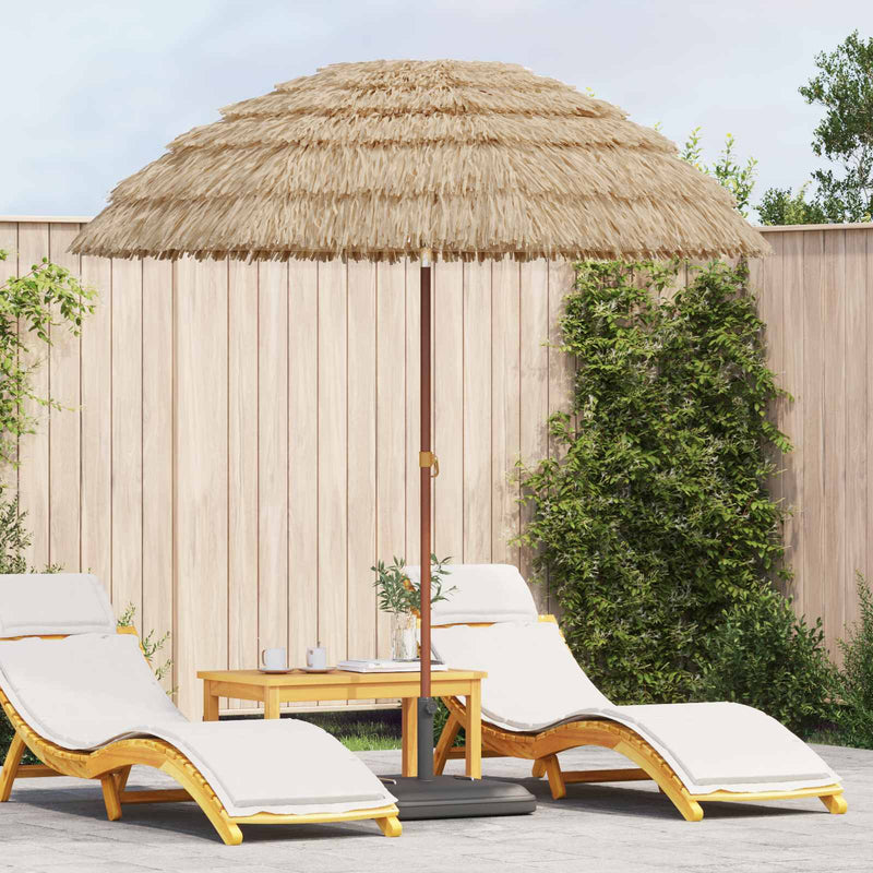 Load image into Gallery viewer, Vidaxl tuinparasol naturel 205 x 205 x 210 cm