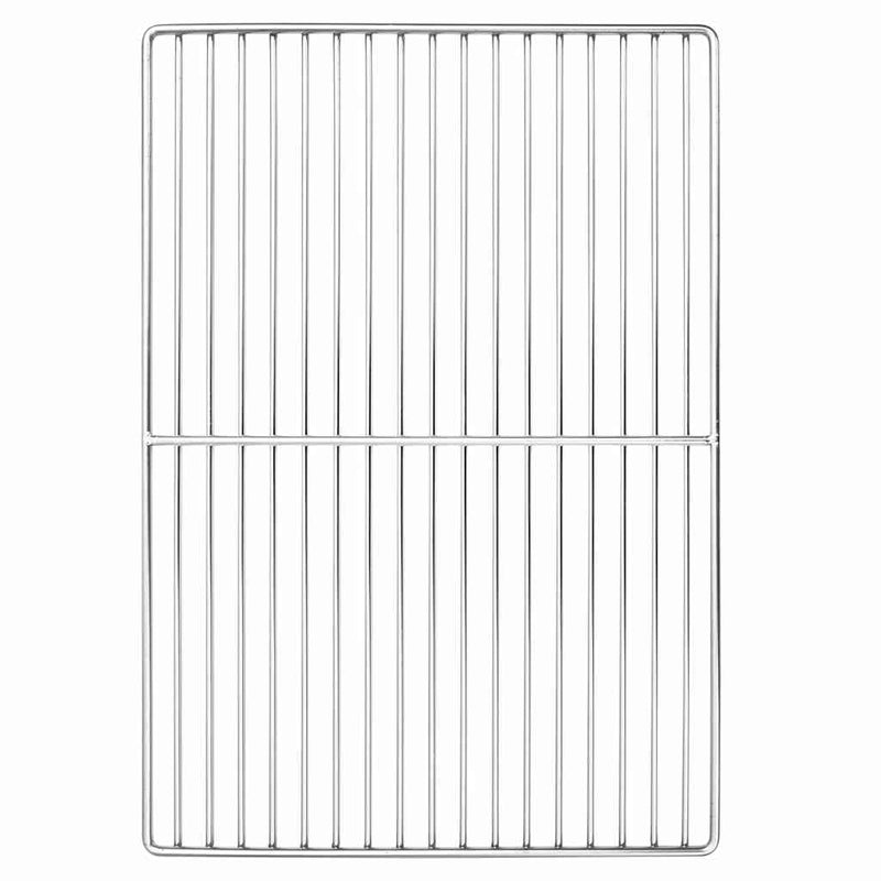 Load image into Gallery viewer, Vidaxl grillrooster zilver 47 x 32,5 cm roestvrij staal