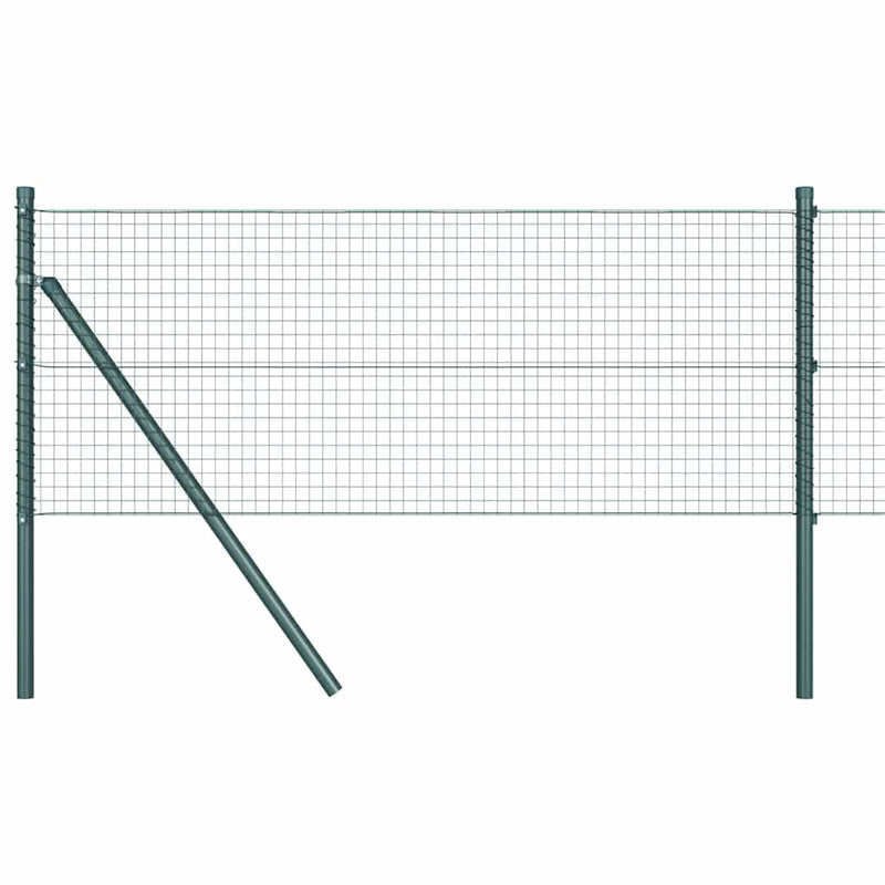 Load image into Gallery viewer, Vidaxl afrasteringspaal groen 10 x 0,4 m (25 x 25 mm gaas)