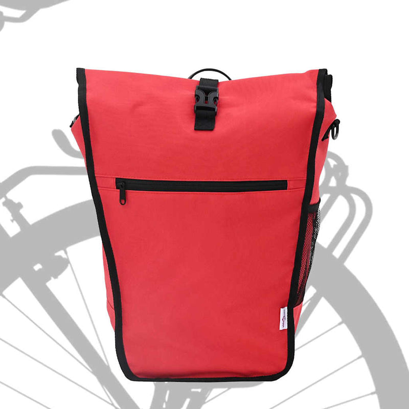 Load image into Gallery viewer, Vidaxl fietstas rood 34 x 16 x 59 cm polyester