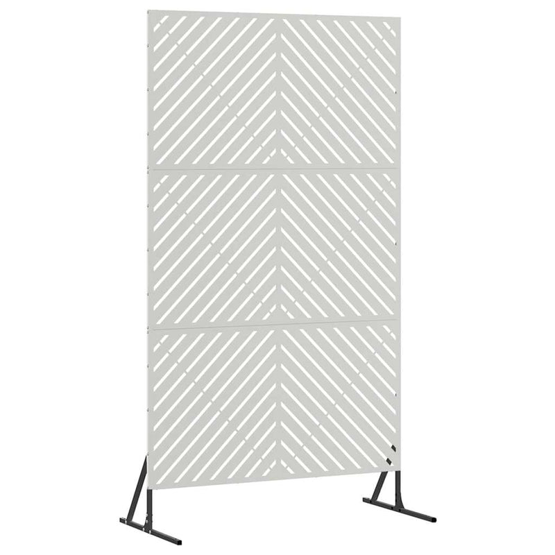 Load image into Gallery viewer, Vidaxl privacyscherm grijs 100 x 50 x 180 cm staal