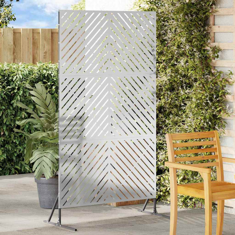 Load image into Gallery viewer, Vidaxl privacyscherm grijs 100 x 50 x 180 cm staal