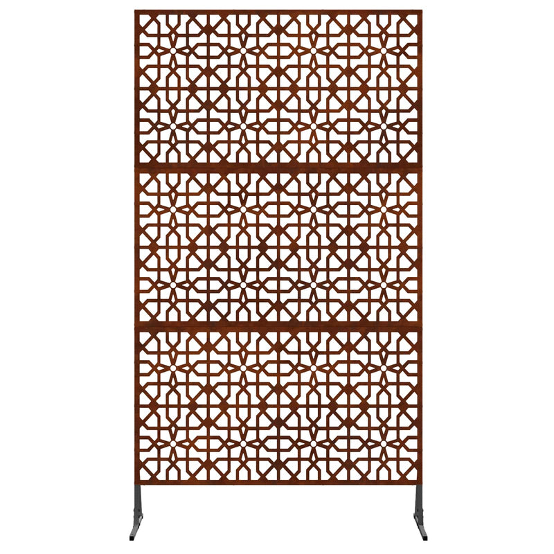 Load image into Gallery viewer, Vidaxl privacyscherm grijs 100 x 50 x 180 cm cortenstaal