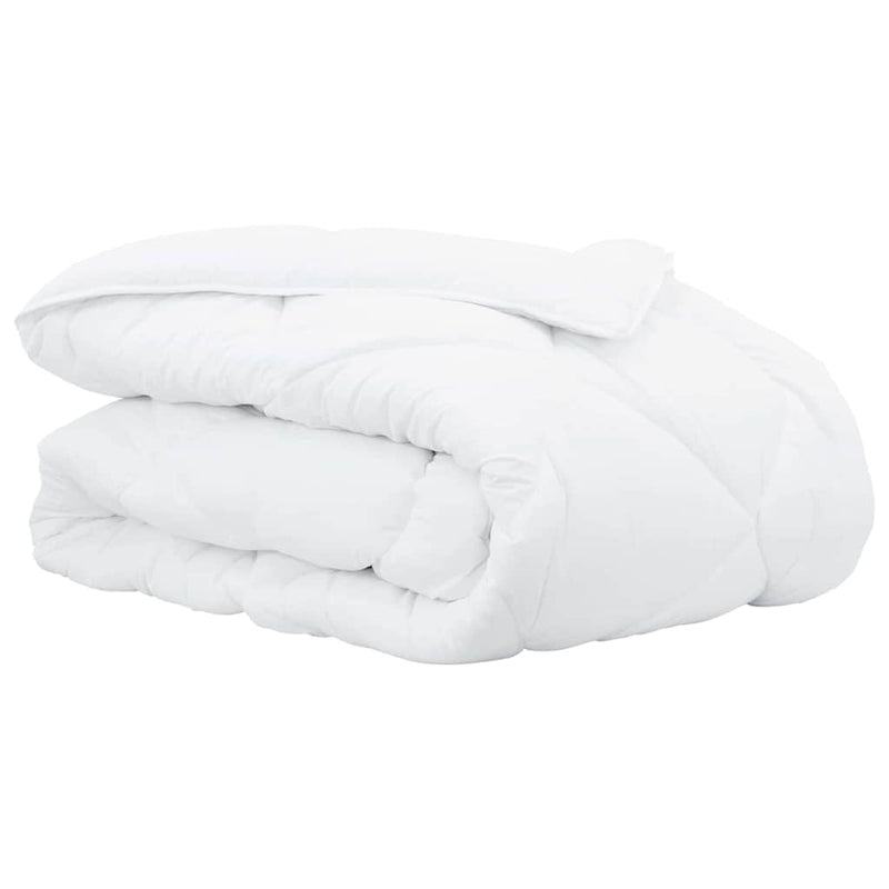 Load image into Gallery viewer, Vidaxl winter dekbed wit 240 x 222 x 5 cm polyester