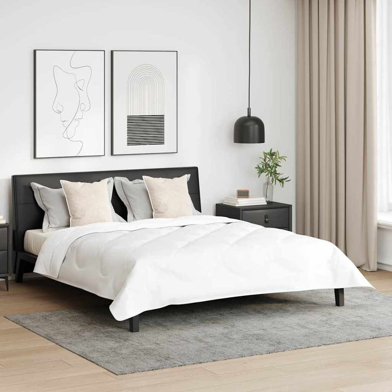 Load image into Gallery viewer, Vidaxl hoofdkussen met kussen 2 pcs wit 61 x 41 x 20 cm polyester