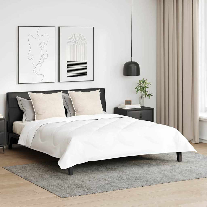 Load image into Gallery viewer, Vidaxl hoofdkussen met kussen 2 pcs wit 61 x 41 x 20 cm polyester