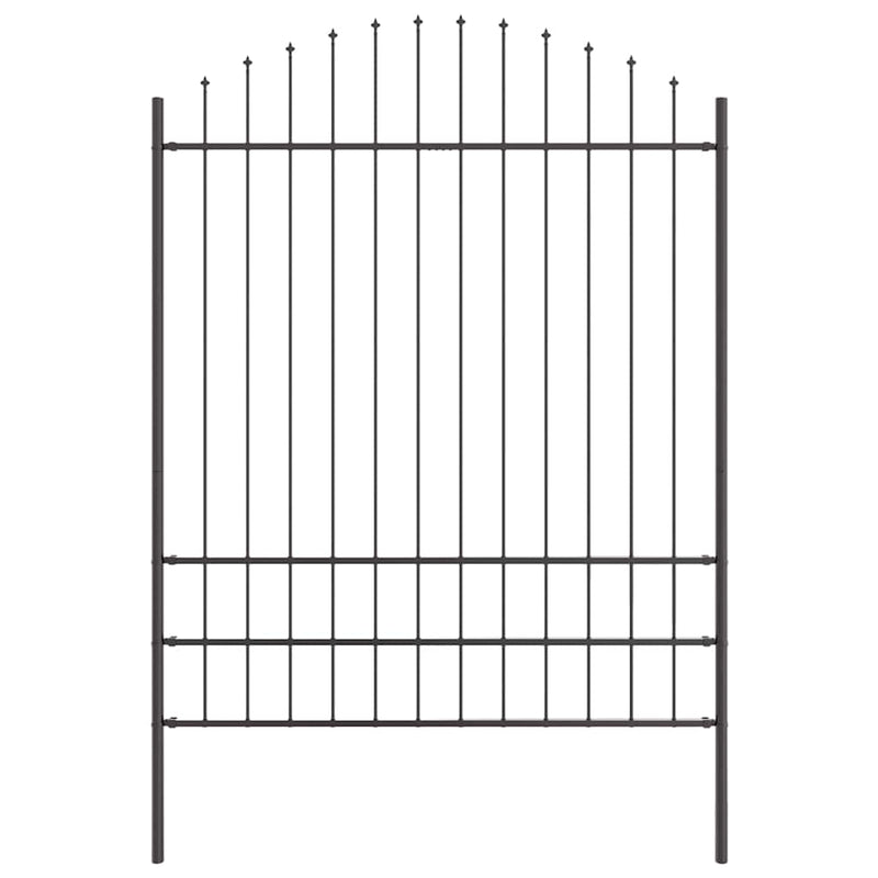 Load image into Gallery viewer, Vidaxl tuinhek grijs 170 x 225 cm gepoedercoat staal