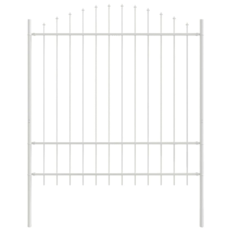 Load image into Gallery viewer, Vidaxl tuinhek wit 170 x 215 cm gepoedercoat staal