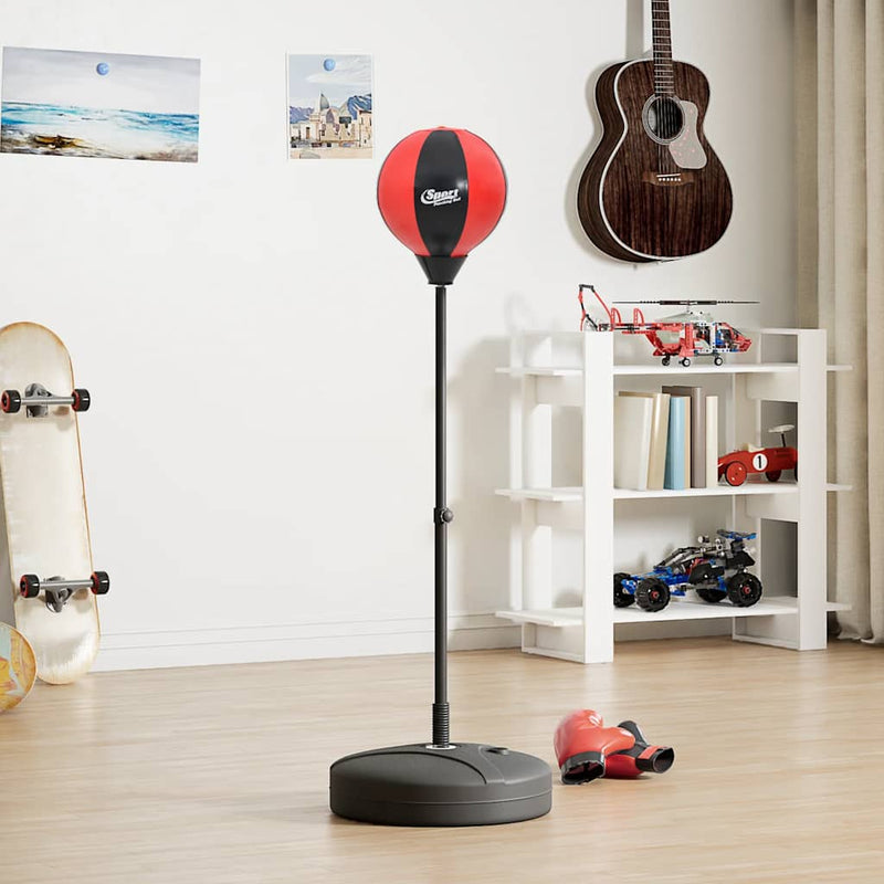 Load image into Gallery viewer, Vidaxl boksballenset met handschoenen en pomp verstelbaar 81-122 cm