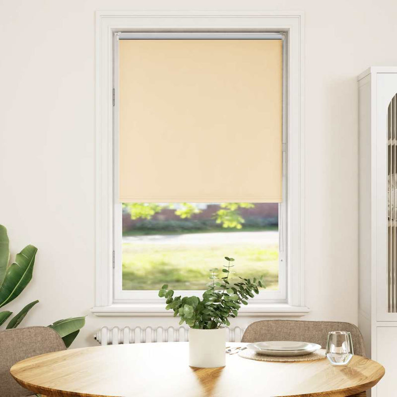 Load image into Gallery viewer, Vidaxl rolgordijn verduisterend 85x150cm stofbreedte 80,7 cm polyester