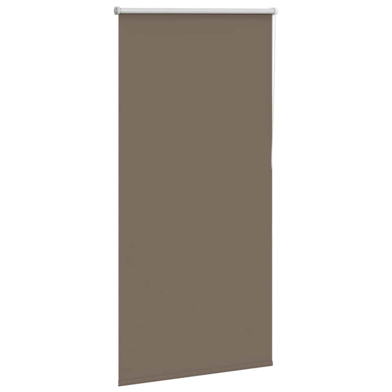 Load image into Gallery viewer, Vidaxl rolgordijn verduisterend koffie 80x150 cm stofbreedte 75,7 cm