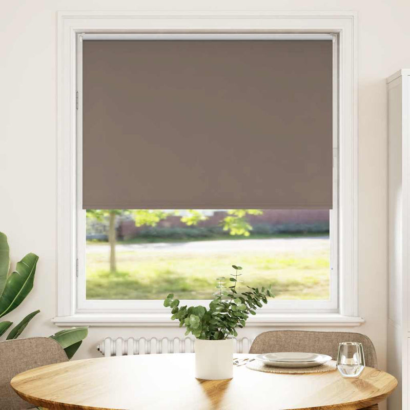 Load image into Gallery viewer, Vidaxl rolgordijn verduisterend koffie 100x150 cm stofbreedte 95,7 cm