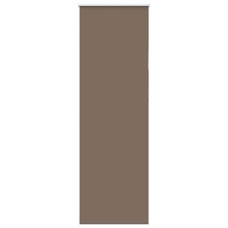 Load image into Gallery viewer, Vidaxl rolgordijn verduisterend koffie 65x230 cm stofbreedte 60,7 cm