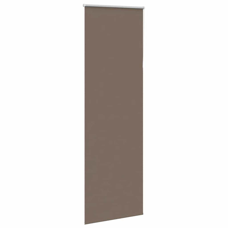 Load image into Gallery viewer, Vidaxl rolgordijn verduisterend koffie 80x230 cm stofbreedte 75,7 cm