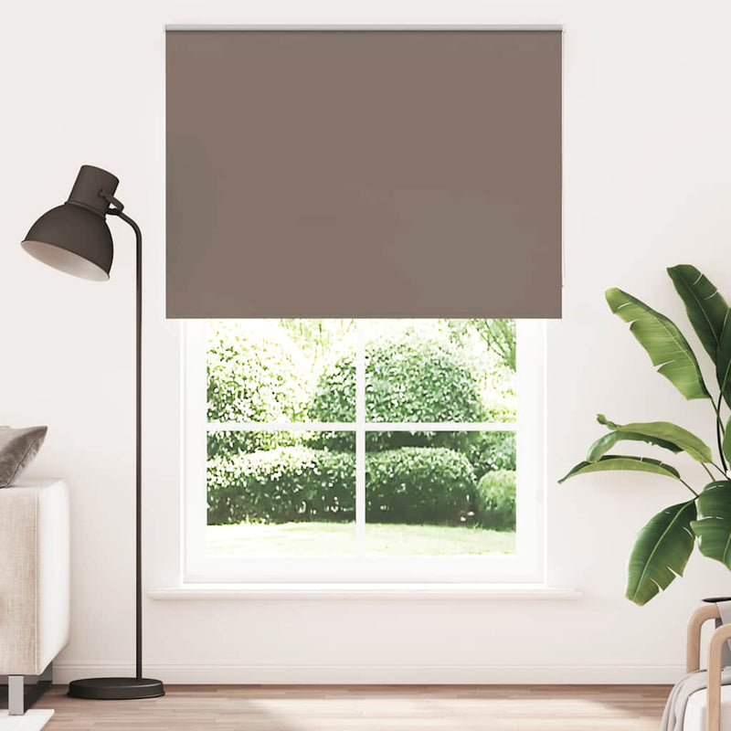 Load image into Gallery viewer, Vidaxl rolgordijn verduisterend koffie 150x230 cm stofbreedte 146,6 cm